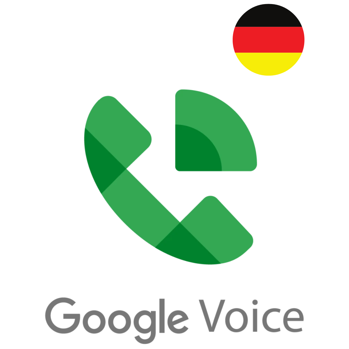 Illustration of a Yadaphone user calling from Germany in the browser